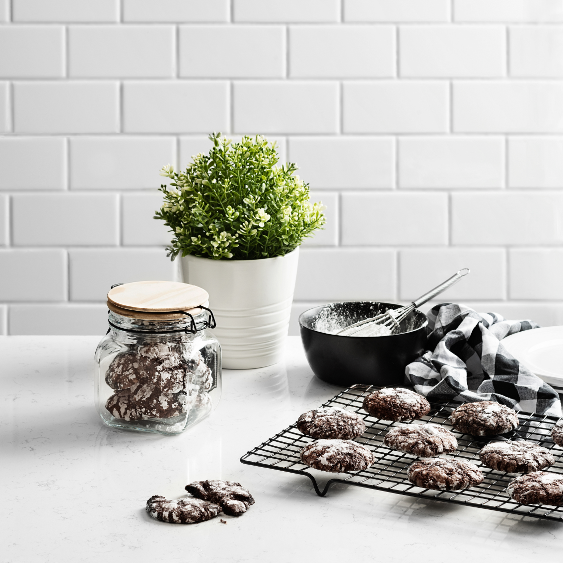 Marshmallow Crinkle Cookie The Jewish Box